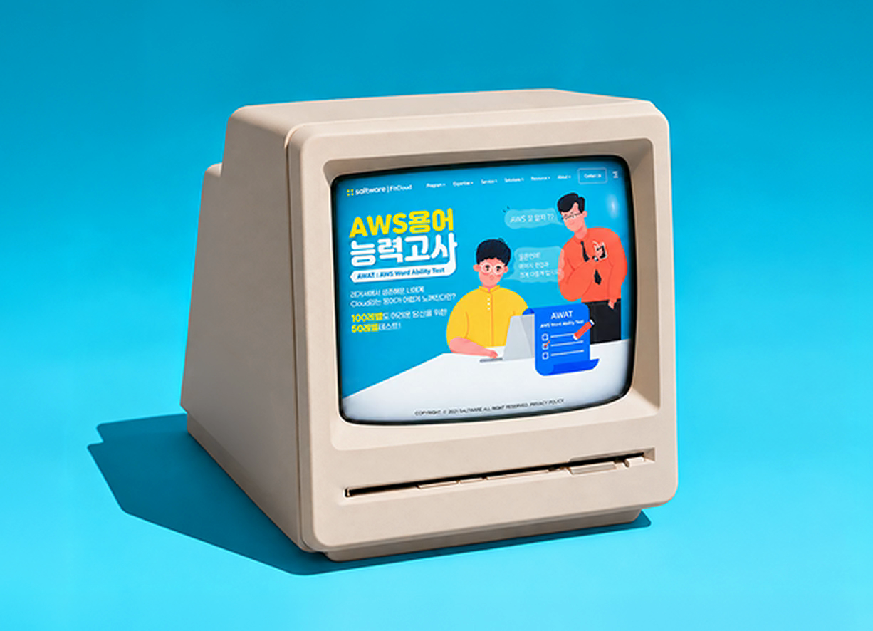 솔트웨어 웹 사이트와 프로모션